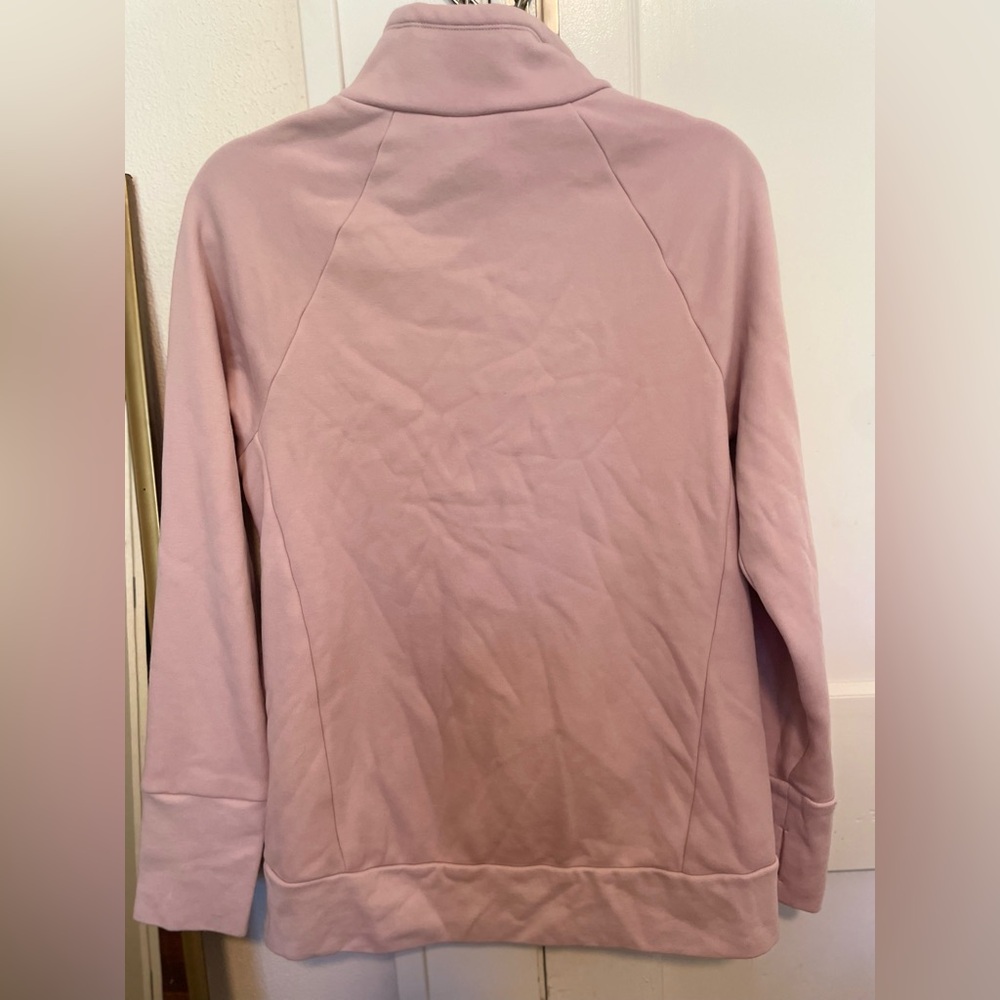 Pink Fabletics fleece sweatshirt